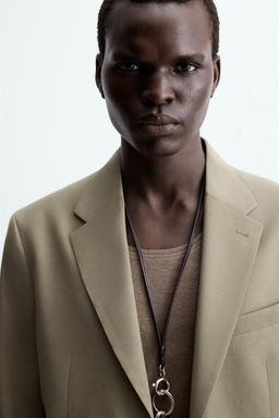 TEXTURED SUIT BLAZER - Zara фото 13