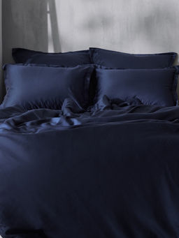 Наволочка SL Home Tencel, 7070+3 см, синяя, тенсель, эвкалиптовое волокно 100% - Sima-land home фото 5