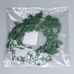 Лиана искусственная для декора «Листики», 3 метра, 13×13×2 см