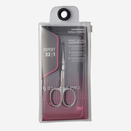 Staleks Pro Ножницы для кутикулы профессиональные ручная заточка / SE-22-1 Expert 22, 1 мм