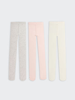 Basic K?z ?ocuk K?lotlu ?orap 3l?