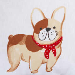 Постельное бельё Этель 1.5 сп Dog party, 143*215 см, 150*214 см, 50*70 см -1 шт,100% хлопок, бязь  фото 3