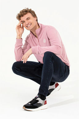 U. S. Polo Assn Мужской свитшот с воротником стойкой Магнолия - U.s. polo assn фото 9