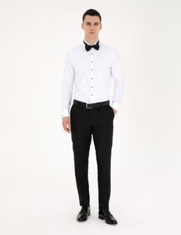 Beyaz Slim Fit Smokin G_mlek