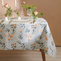 Скатерть Этель Yellow poppies 149?220 см, 100% хлопок, репс 210 г/м?