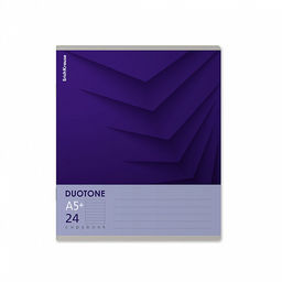 Цена за 10 шт. Тетрадь школьная ученическая ErichKrause Duotone Next ассорти, 24 листа, линейка (в плёнке по 10 штук)_MIX-PACK  фото 3