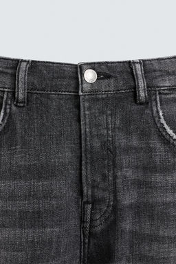 JEANS SKINNY FIT ROTOS / Gris - Zara фото 9
