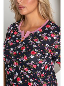 ПЛАТЬЕ ДОМАШНЕЕ АННЭТА БЛЭК ПИНК -