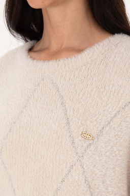 Kad_n Ta_ Bisiklet Yaka Kazak - U.s. polo assn фото 7