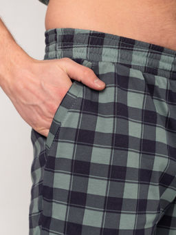 Пижама мужская кулирка с шортами "ЧЕЛСИ" ХАКИ