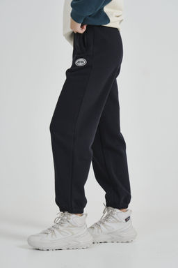 Брюки трикотажные с флисом Чёрный - Anta фото 2