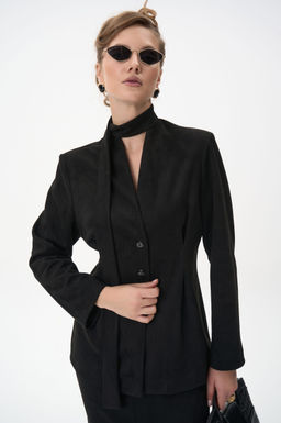 Жакет Майли (чёрный) - Эльза фото 7