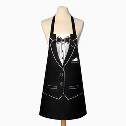 Фартук Доляна Джентльмен, 60 70 см, хлопок 100 %, рогожка