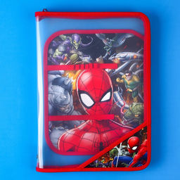 Папка пластиковая А4, на молнии, Человек-паук