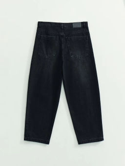 Джинсы baggy fit с эффектом стирки / Zarina фото 9