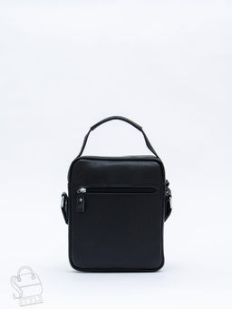Сумка мужская кожаная 8208H black Heanbag