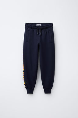 SLOGAN PRINT JOGGING TROUSERS