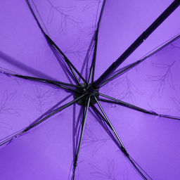 Зонт механический Веточки, 8 спиц, d=95, цвет сиреневый - Simaland фото 4