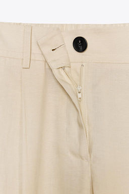 DARTED TROUSERS WITH ELASTIC WAIST - Zara фото 13