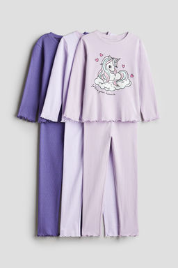 Pack de 3 pijamas de algodon