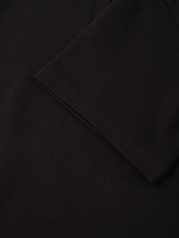 Футболка - поло женская MINAKU, размер 50-52 (2XL), итерлок, чёрная