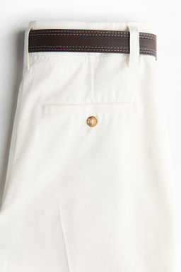 Chinos de algod?n con cintur?n - H&m фото 7