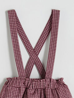 Beli Lastikli K?z Bebek ?ort ve K?lotlu ?orap 2li Tak?m