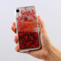 Чехол для телефона iPhone XR с блёстками внутри Pepper, 7.6 15.1 см - Like me фото 3