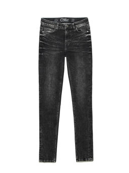 CONTE Моделирующие eco-friendly джинсы skinny со средней посадкой CON-173 washed black - Conte elegant фото 4