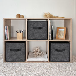 Короба стеллажные, без крышки, 28*28*28 см, набор 3 шт. Valiant  фото 34