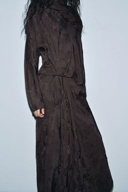 ZW COLLECTION JACQUARD BANDANA DRESS - Zara фото 8