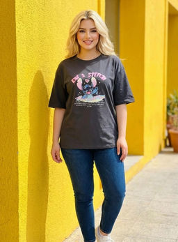 K13335 Футболка (плотный хлопок) ЧЕРНЫЙ