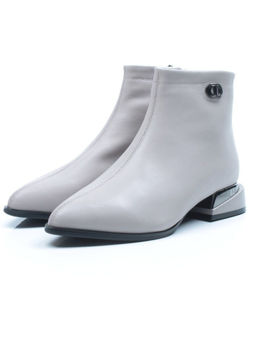 01-PCG266-3 GRAY/BEIGE Ботинки демисезонные женские