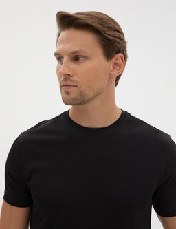 Siyah Slim Fit Basic Ti__rt - Pierre cardin фото 9