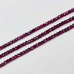 Бусины для украшений из Граната "Альмандин" (185 бусин)