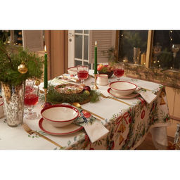 Скатерть новогодняя Этель Christmas bells, 150?2203 см с ГМВО, хлопок 100%, саржа 190 г/м?