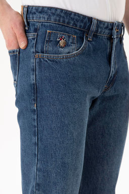 Брюки джинсовые U. S. Polo Assn зеленые из хлопка - U.s. polo assn фото 12