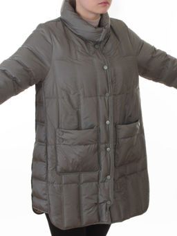 8811 GREEN Куртка пуховая облегченная женская (утиный пух) - Fashion фото 2