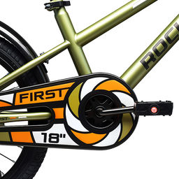 Велосипед 18" Rocket First, цвет хаки