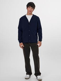 Кардиган мужской темно-синий
