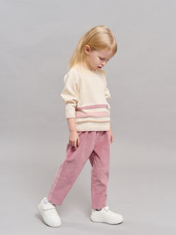 Брюки вельветовые Пудра 0+ - Bungly фото 3