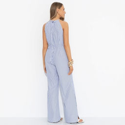 Комбинезон лёгкий, Проникновение в образ (полоска, с поясом) - Charutti фото 17