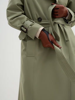 Conso/SL 240128 - olive Тренч женский