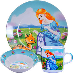 27343 Детский набор 3 пр Принцесса LR (х12)