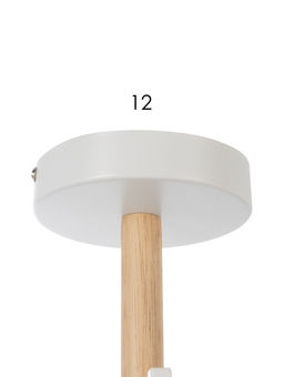 Люстра XA1622/3, 3×60 Вт, E27, белая