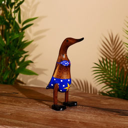 Сувенир «Утка в купальнике», 25 см, дерево