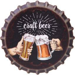 Цена за 3 шт. Подставка керамическая 10,8 см "Открывашка" Craft beer