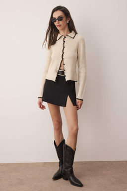 Tas Polo Yaka Dugme Kaplamal? Nak?sl? Triko H?rka TWOAW26HI00168 - Trendyolmilla фото 2