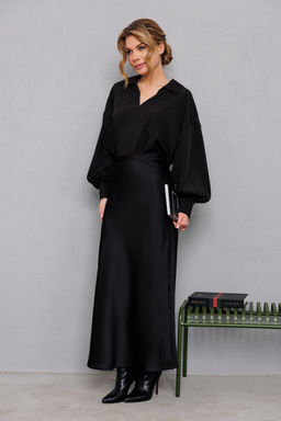 Блуза AMORI 6456 черный  фото 2