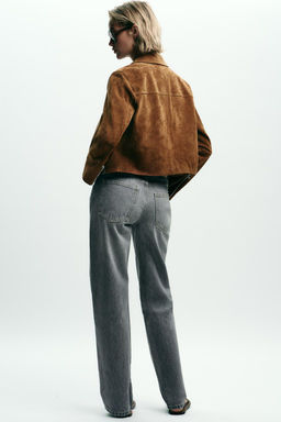 Z1975 REGULAR FIT HIGH-WAIST JEANS WITH BELT - Zara фото 15